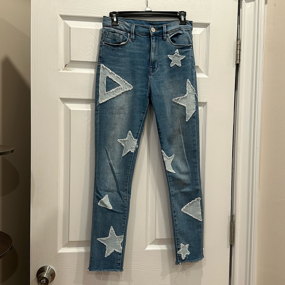 BDG Star Patch skinny jeans size 27 waist